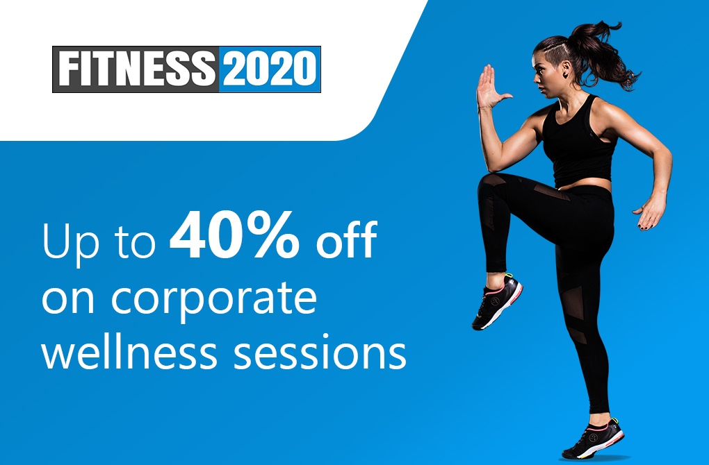 Upto 40% off on Corporate Wellness Sessions