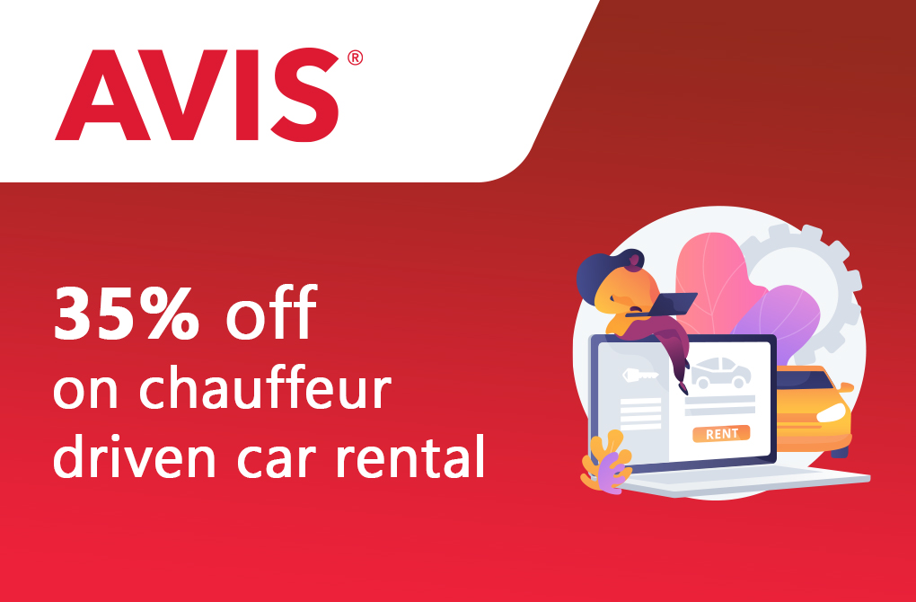 Up to 35% off on Avis Chauffer-Driven Car Rentals