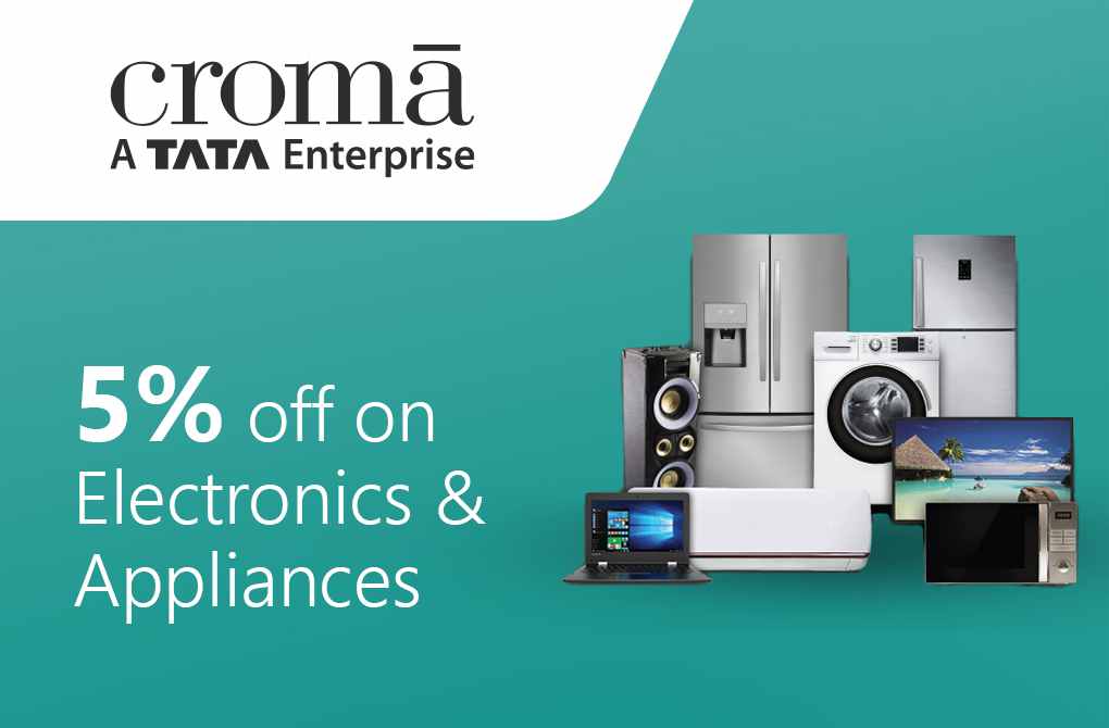 Get 5% off upto Rs.500