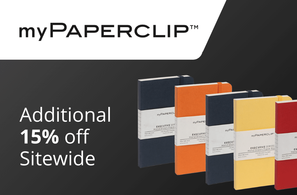 Additional 15% off on Stationery