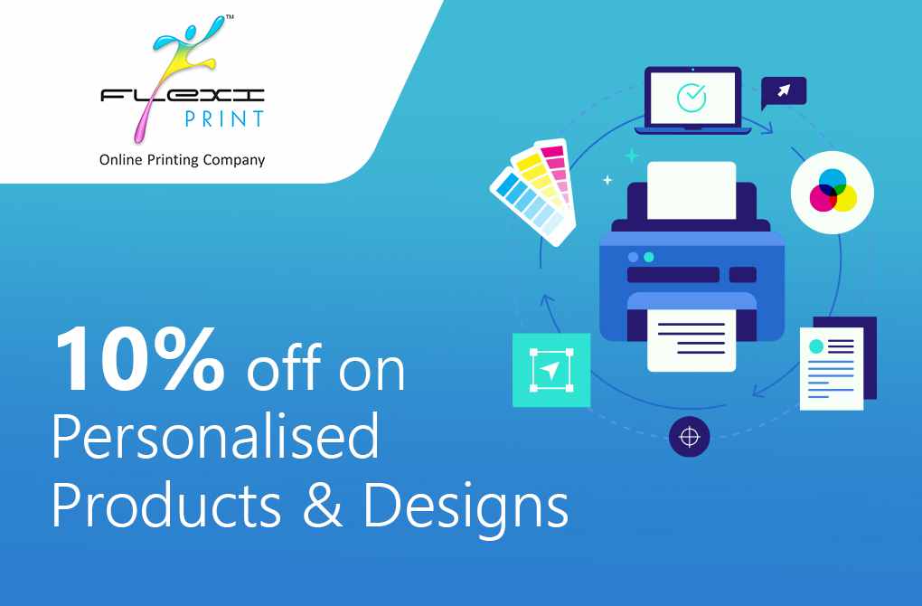 10% off on Personalised Products and on Custom Designing