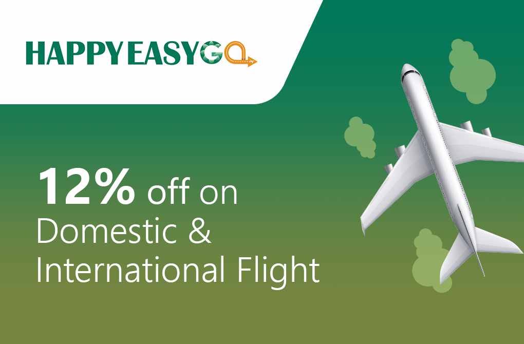 12% off on Flight Bookings