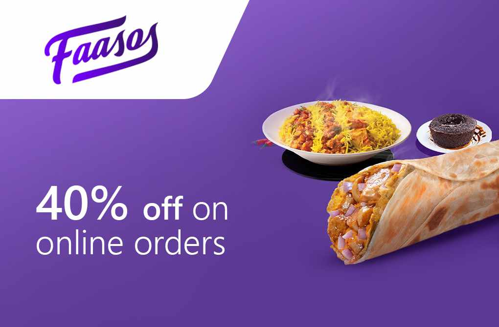 40% off from Faasos