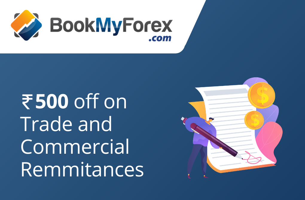 Get Rs.500 off from BookMyForex.com