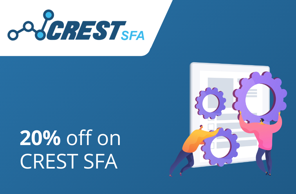 20% off on CREST SFA
