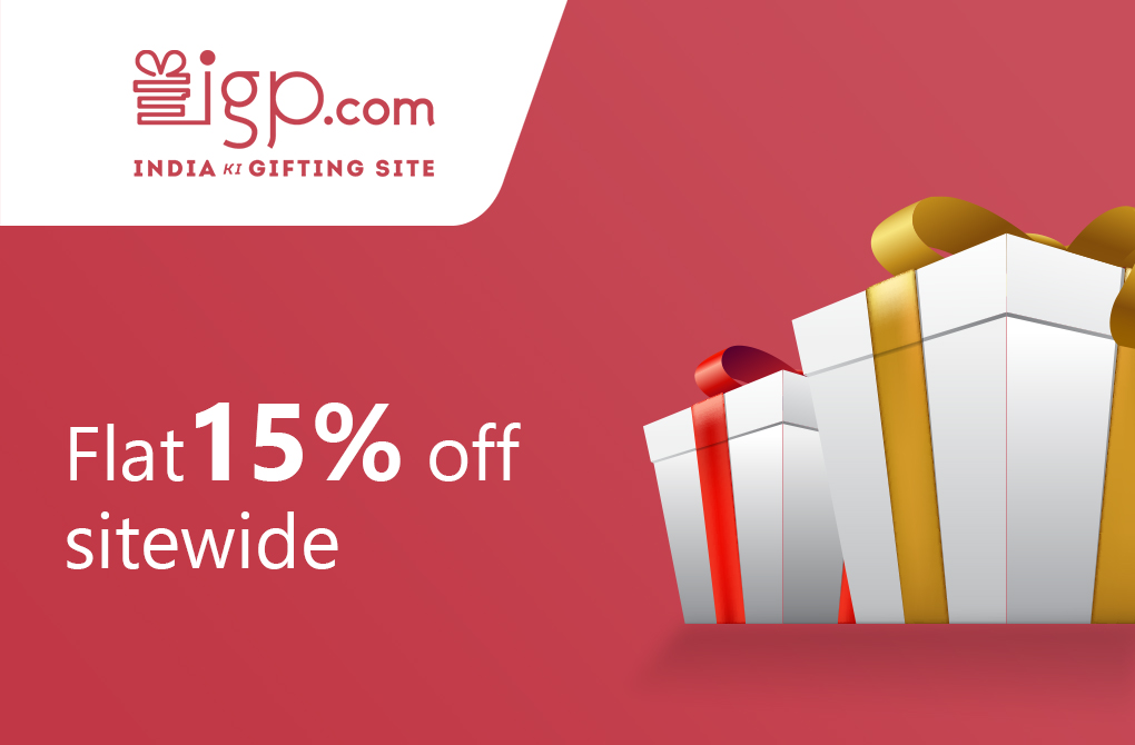 Get 15% off from igp.com